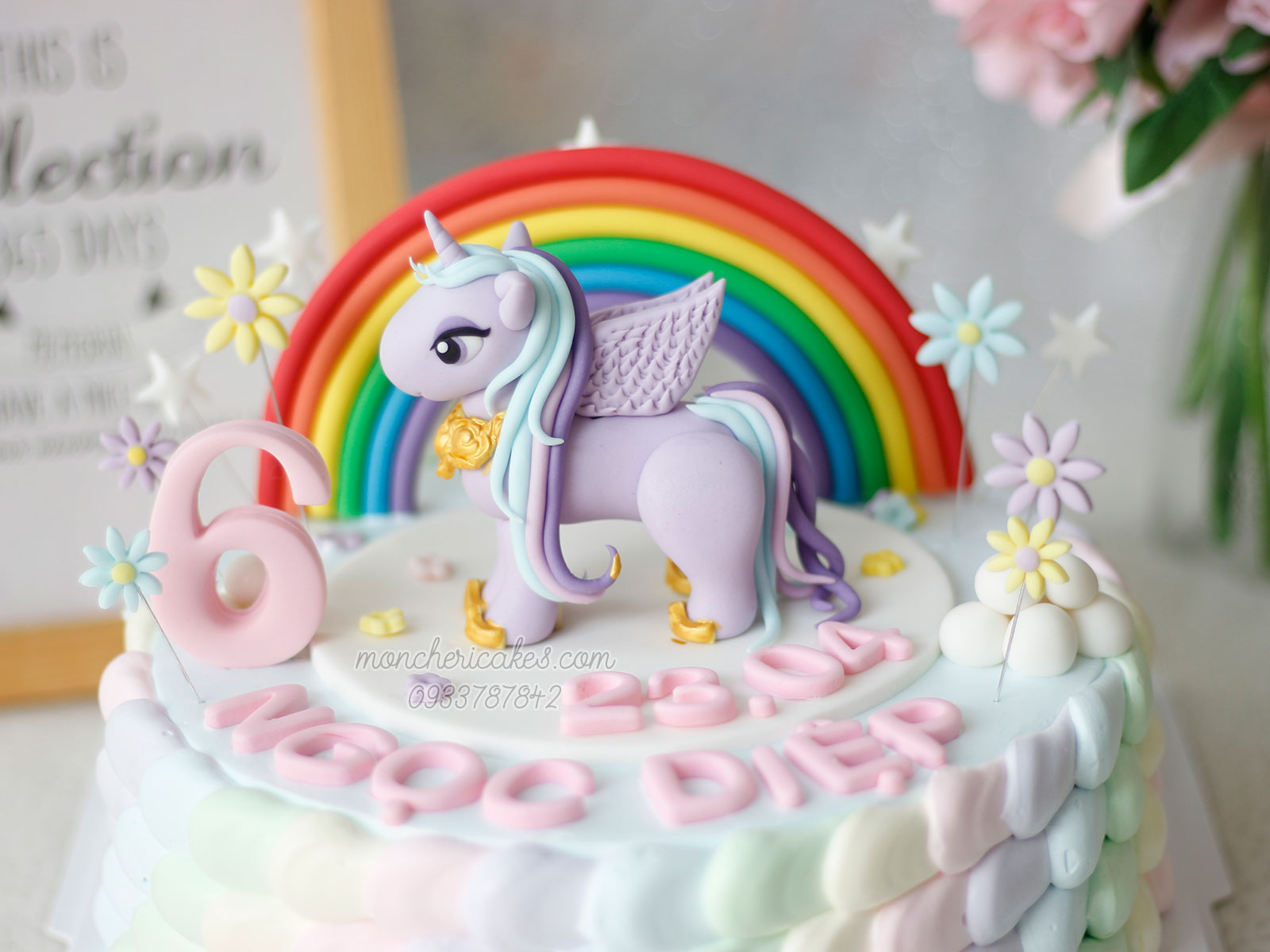 16 mẫu bánh sinh nhật ngựa pony đáng yêu